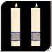 Sea of Galilee Side Altar Candles