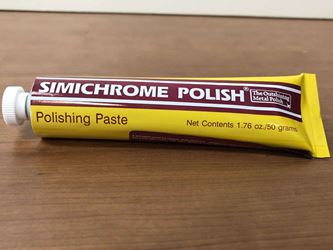 Semichrome Polish 1.76oz Tube Simichrome Metal Polish, brass cleaner, bronze cleaner, tabernacle polish, candlestick polish