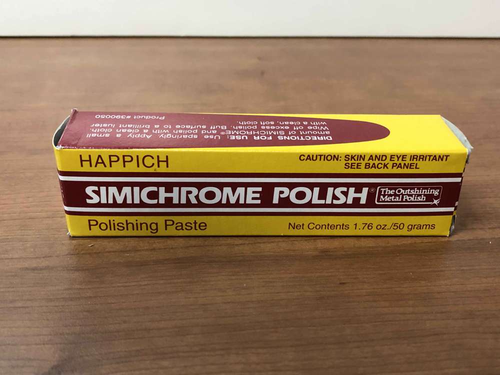 SIMICHROME All Metal Polish 390050 50 Gram Tube 1.76 oz - 2 Pack