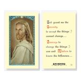  Serenity Prayer Laminated Prayer Card