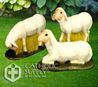 Set of 3 Sheep, Full Color for 36" Scale Nativity Sets