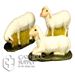 Set of 3 Sheep, Full Color for 36" Scale Nativity Sets - 51951