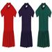 Short Sleeve Jersey Knit Dresses - PT7737