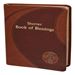 Shorter Book of Blessings - Brown Imitation Leather, Gold Stamped