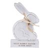 Silly Rabbit Easter Is For Jesus Wooden Bunny