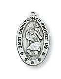 Silver St. Christopher Medal