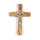 Simple Olive Wood Crucifix
