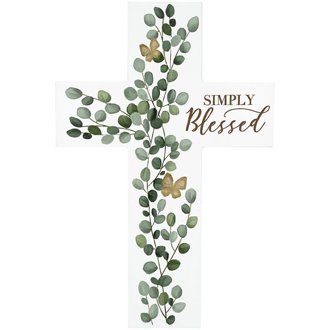 Simply Blessed Wall Cross