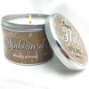 Spikenard 5oz. Scripture Candle in Tin - The Angels Cry Holy is the Lord