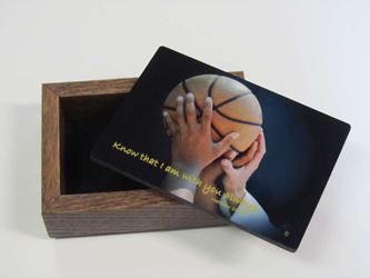 Sports Keepsake Box-Basketball
