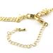Square Cross Necklace, Gold - 125424