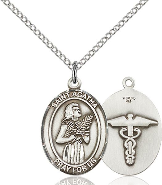 st agatha pendant