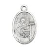 St. Aloysius Gonzaga 1" Oxidized Medal