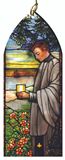 St. Aloysius Gonzaga 6" Stained Glass Wood Ornament