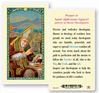 St. Alphonsus Ligouri Laminated Prayer Card