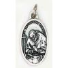 St. Alphonsus Liguori 1" Oxidized Medal - 50/Pack *SPECIAL ORDER - NO RETURN*
