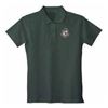 St. Ambrose Hunter Green Girls Pique Polo Shirt, Short Sleeve *LOGO ITEM-FINAL SALE*