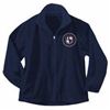 St. Ambrose Navy Full Zip Fleece Jacket