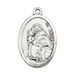 St. Ann 1" Oxidized Medal - 14400