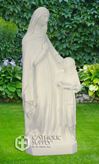 St. Anne with Mary 24" Statue, White