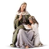 St. Anne with Mary 4.5" Statue