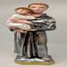St. Anthony 14" Pearlized Statue with Rhinestone Halo from Italy