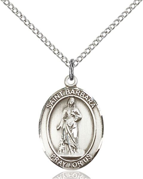 saint barbara pendant