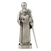 St. Benedict 3.5" Pewter Statue 