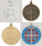 St. Benedict 4" Door Seal Medal from Italy