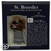 St. Benedict 4" Statue with Prayer Card Set