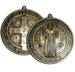 St. Benedict 6" Wall Medallion
