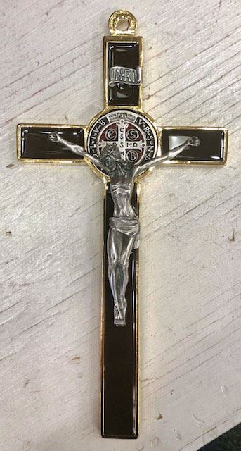 St. Benedict 7.5" Wall Cross