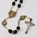 St. Benedict Gold Plated Rosary