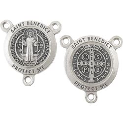 St. Benedict Rosary Centerpiece from Italy, Bag of 50 