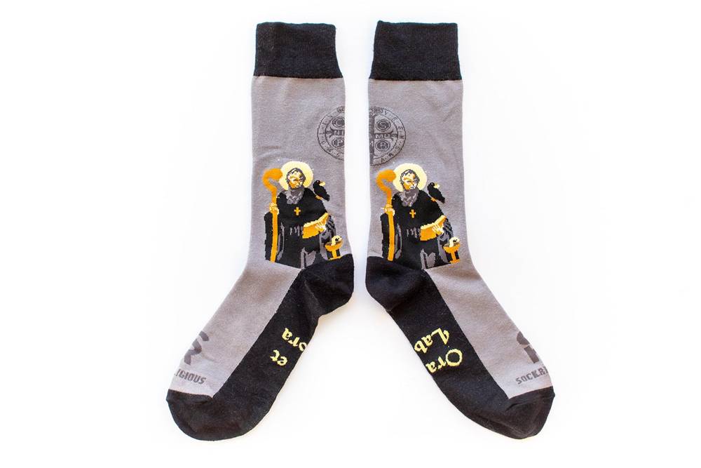 St. Benedict Socks - Adult