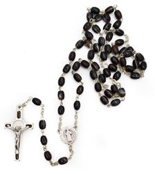 St. Benedict Tiger Eye Rosary