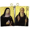St. Benedict and St. Scholastica Rosary Icon Rosary Pouch
