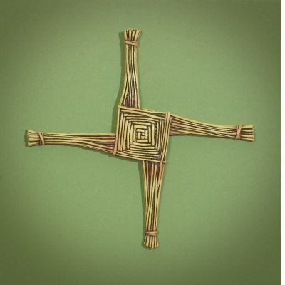 St. Brigid's Wall Cross and Card