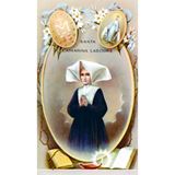 St. Catherine Laboure Paper Prayer Card, Pack of 100