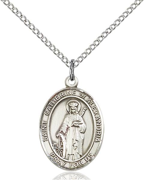 St. Catherine of Alexandria Patron Saint Necklace