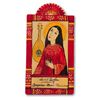 St. Cecilia Patron of Composers and Musicians Handmade Pocket Token 1.5 in x 2.5 in
