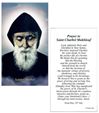 St. Charbel Makhlouf Paper Prayer Card, Pack of 100