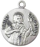 St. Christina Medal on Chain