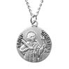 St. Christina Sterling Silver Medal on 18" Chain
