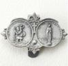 St. Christopher and Mary Double Visor Clip