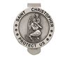 St. Christopher Round Visor Clip