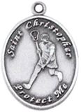 St. Christopher Sports Medal-Womens Lacrosse