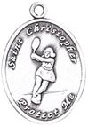 St. Christopher Sports Medals-Tennis (Women)