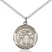 St. Christopher Necklace Sterling Silver