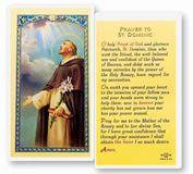St. Dominic Holy Card